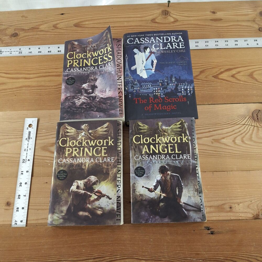 Lot Of 4 Cassandra Clare Books